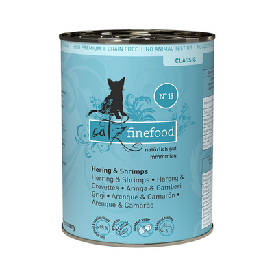 Catz Finefood No. 13 avec hareng &amp; crabes, 400g - MyStetho Veterinary