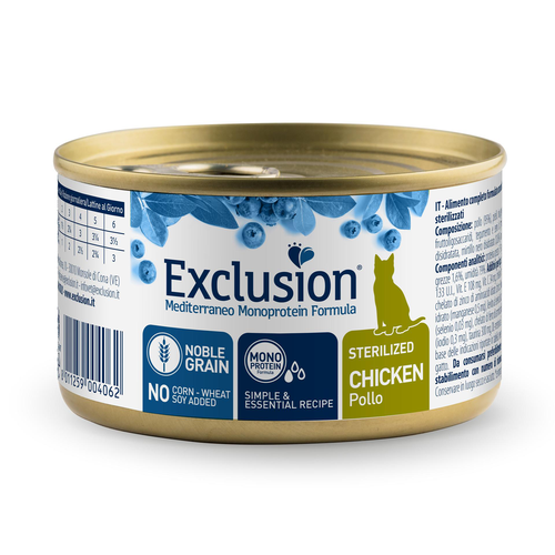 Exclusion Cat Sterilized Chicken 85g - MyStetho Veterinary