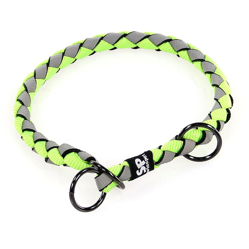 TrendLine Halsband Diamond 12/30cm gelb 12mm/300-350mm reflektiv und neon gelb - MyStetho Veterinary