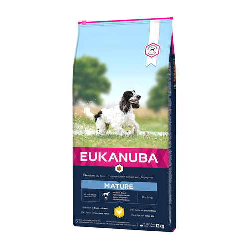 Eukanuba Mature &amp; Senior Medium - MyStetho Veterinary