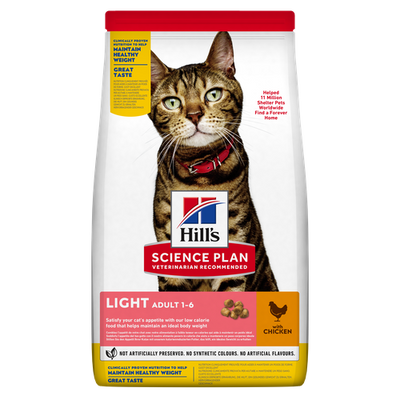 Hill's Science Plan Light Adult Chicken 3 kg - MyStetho Veterinary