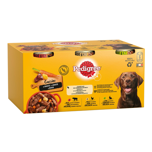 Pedigree Can 6x400g - MyStetho Veterinary