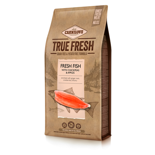 Carnilove Canine Adulte True Fresh - Poisson frais 11,4kg - MyStetho Veterinary