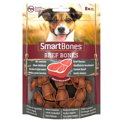 Smart Bone SB Chicken Beef Mini, 8pcs. 128g - MyStetho Veterinary