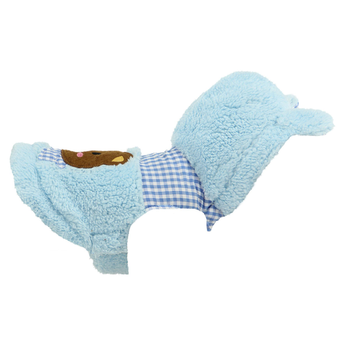 Hundemantel Mr. Bear XS, hellblau L=20cm, Brust=36-38cm, Hals=25cm - MyStetho Veterinary