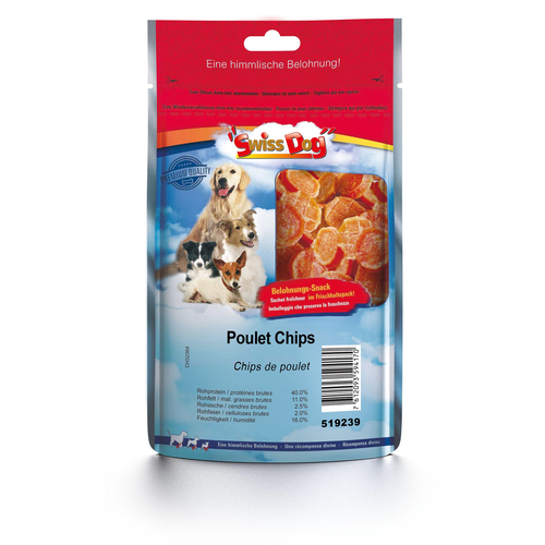 SwissDog Chips au poulet - MyStetho Veterinary