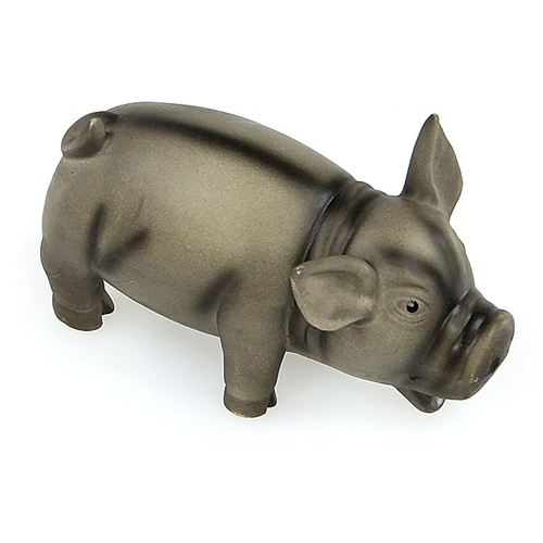 Swisspet cochon en latex, noir, 15x8x8cm - MyStetho Veterinary