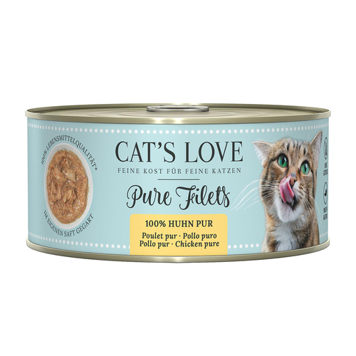 CAT&#039;S LOVE FILET Pur - poulet 100g - MyStetho Veterinary