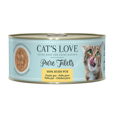 CAT&#039;S LOVE FILET Pur - poulet 100g - MyStetho Veterinary