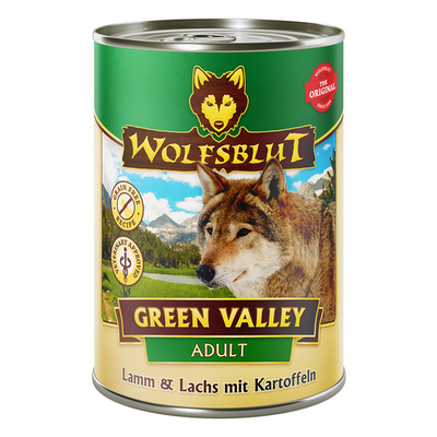 Wolfblut Canine Adult Green Valley - agneau & saumon avec pomme de terre 395g - MyStetho Veterinary