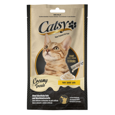 Catsy Creamy Treats Snacks avec poulet - MyStetho Veterinary