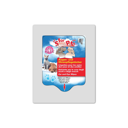 Swisspet SP Lingettes p. oreilles et yeux 20ocs. - MyStetho Veterinary