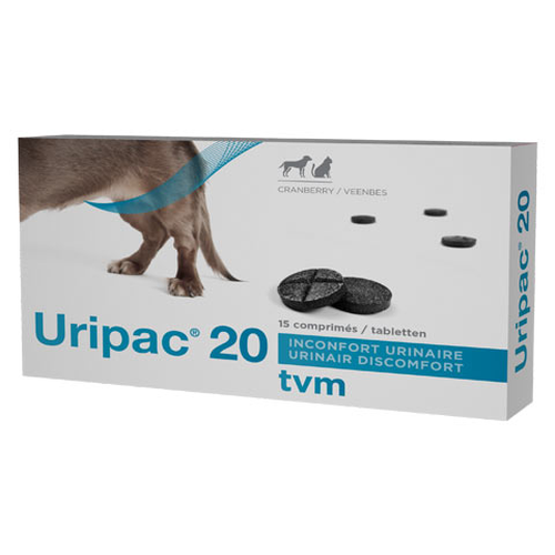 TVM Uripac 20 (1 comprimé) - MyStetho Veterinary