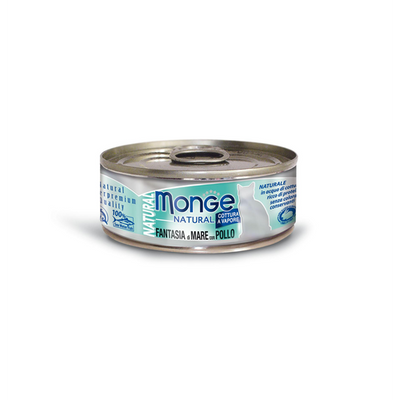 Monge Natural Cat Ad. Seafood M&amp;Chic 80g - MyStetho Veterinary