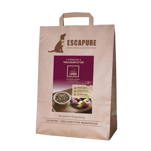 ESCAPURE Agneau Premium aliment sec 4kg - MyStetho Veterinary