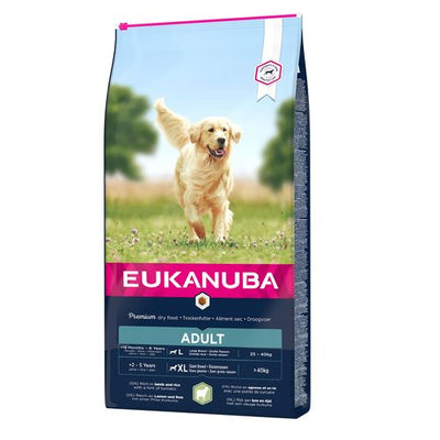 Eukanuba Adult, agneau & riz, Large - MyStetho Veterinary