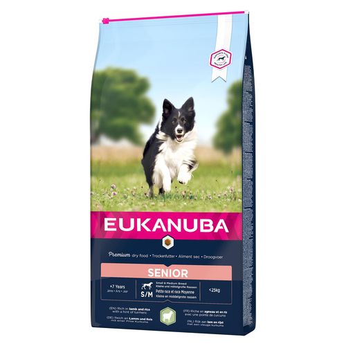 Eukanuba Mature & Senior, agneau & riz, small & medium Breeds - MyStetho Veterinary