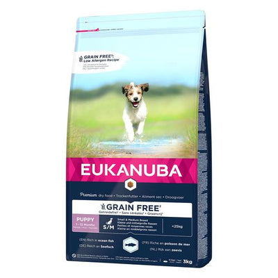 Eukanuba Nat+ GRAINFREE Junior Sal 2.3kg - MyStetho Veterinary