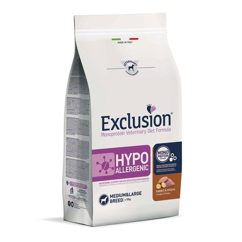 Exclusion Dog VET Adult Med&L Rabbit 2kg - MyStetho Veterinary