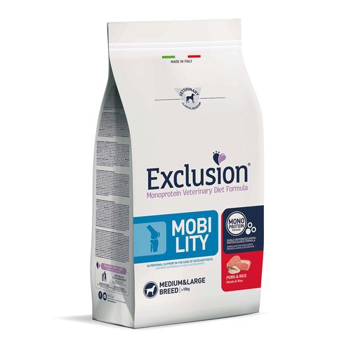 Exclusion Dog VET Adult Med&Lar Pork 2kg - MyStetho Veterinary