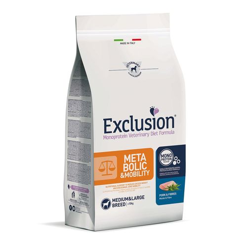 Exclusion Dog VET Adult Med&Lar Pork 2kg - MyStetho Veterinary