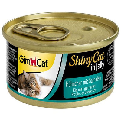 GimCat ShinyCat poulet & crevettes - MyStetho Veterinary