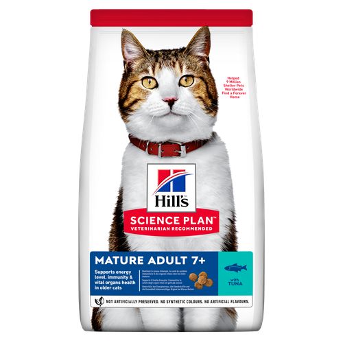 Hill's Science Plan Mature Adult 7+ Tuna 10 kg - MyStetho Veterinary