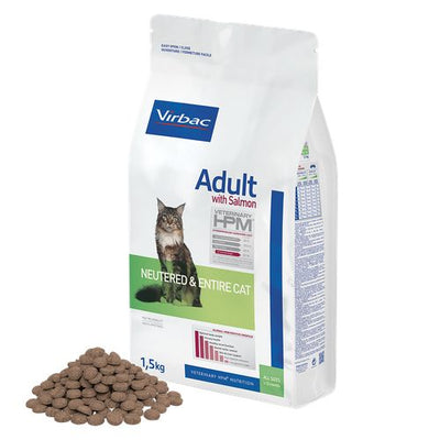 HPM Adult Cat Salmon Neutered & Entire 7 kg - MyStetho Veterinary