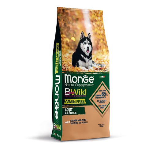 Monge BWild GF Saumon adulte - MyStetho Veterinary