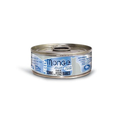 Monge Jelly Cat Ad. Tuna&Sea bream 80g - MyStetho Veterinary