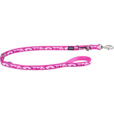 RedDingo Multipurpose Lead Design M Camouflage Hot Pink 20mm x 2.0m - MyStetho Veterinary