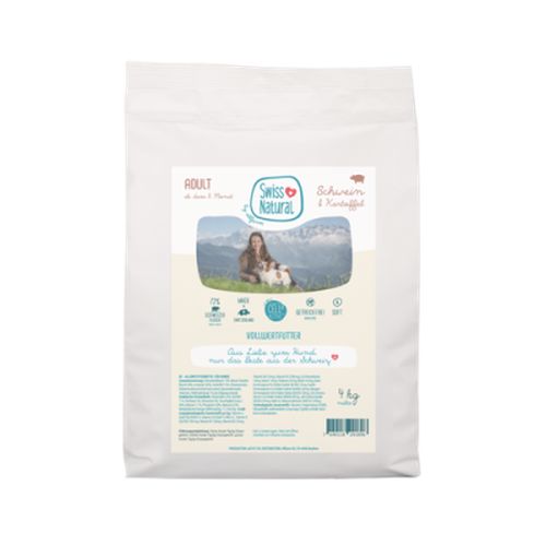 Swiss Natural Soft ADULT Schwein & Kartoffel 4kg - MyStetho Veterinary