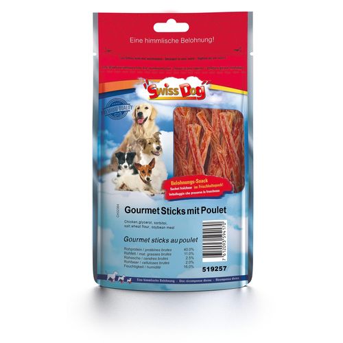 SwissDog Gourmet-sticks, poulet - MyStetho Veterinary