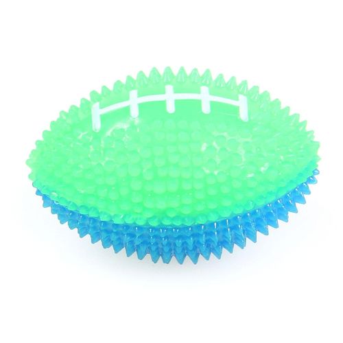 Swisspet Ballon de rugby lumineux, bleu-vert - MyStetho Veterinary