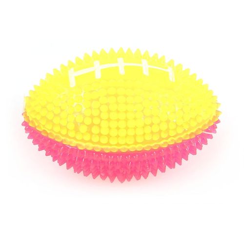 Swisspet Ballon de rugby lumineux, rose-jaune - MyStetho Veterinary