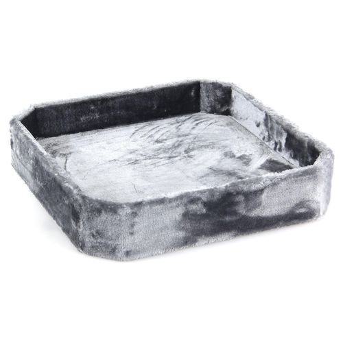 Swisspet Boite carrée à jouet, 48x48x10cm, grise - MyStetho Veterinary