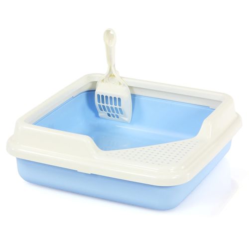 Swisspet Caisse pour chats Shorty, bleue claire - MyStetho Veterinary