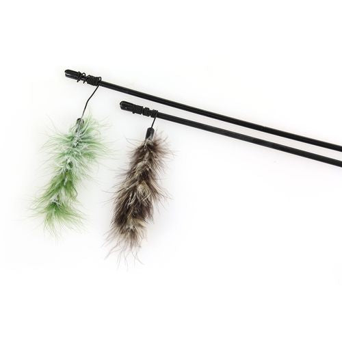 Swisspet canne pour chats boa de plumes - MyStetho Veterinary