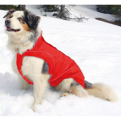 swisspet climaro Softshelljacke 25cm,rot wind- und wasserdicht, waschbar bei 30° - MyStetho Veterinary
