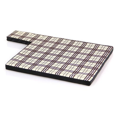 Swisspet Coussin supérieur Vista 2.0, 67x47x3cm, brun quadrillé - MyStetho Veterinary