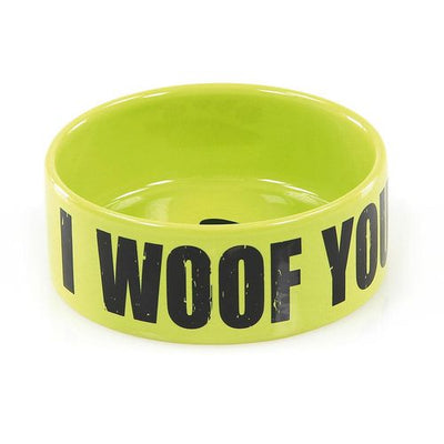 Swisspet Ecuelle en céramique I WOOF YOU, M: 500ml - MyStetho Veterinary