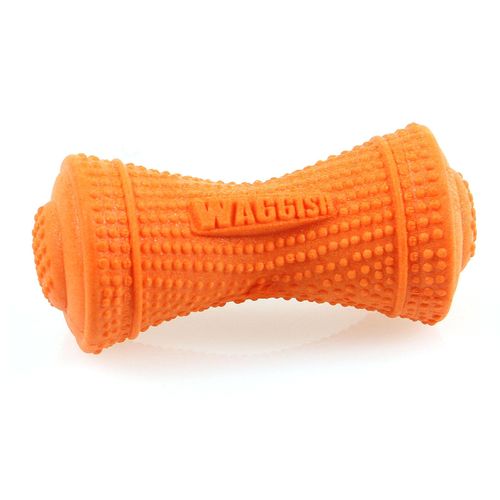 Swisspet jouets pour chiot en caoutchouc Ruff & Roll, orange ø5x11cm - MyStetho Veterinary