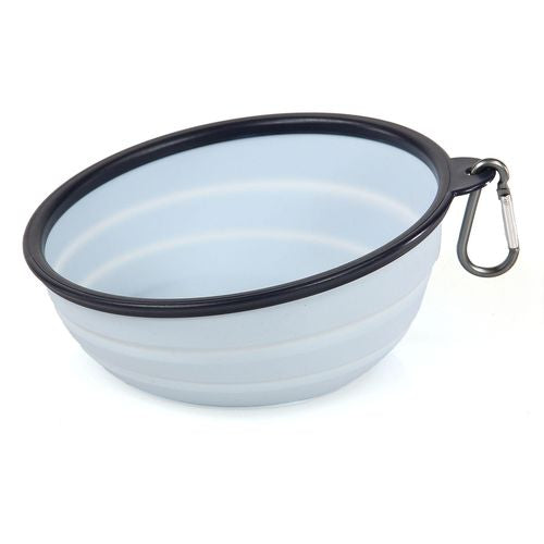 Swisspet Travelbowl Roby, bleu clair, ø20cm, 6-9cm, 1l - MyStetho Veterinary